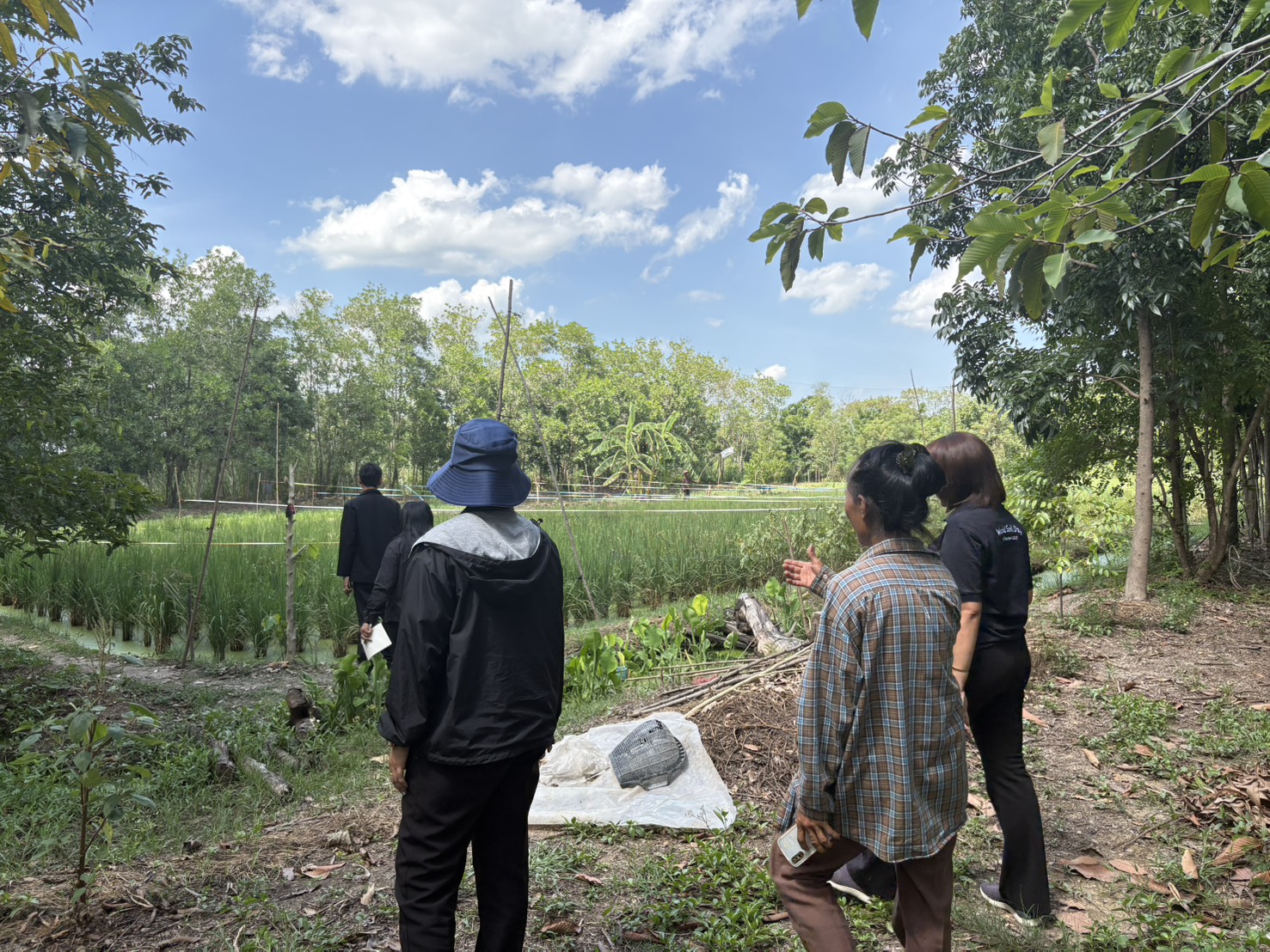 title - ส.ป.ก.นครปฐม ลงพื้นที่ตรวจเยี่ยมแปลงและเข้าพื้นที่แปลงสาธิตในพื้นที่เขตปฏิรูปที่ดิน